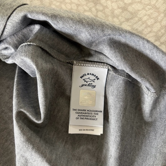 Paul & Shark logo patch T-shirt Men’s Size X-Large NWT - Picture 7 of 10